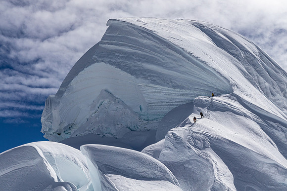 Summit of Chopicalqui, Peru