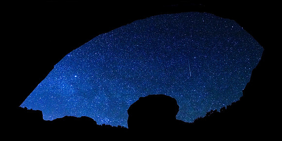 Alcove Stars Lower Muley Twist Canyon