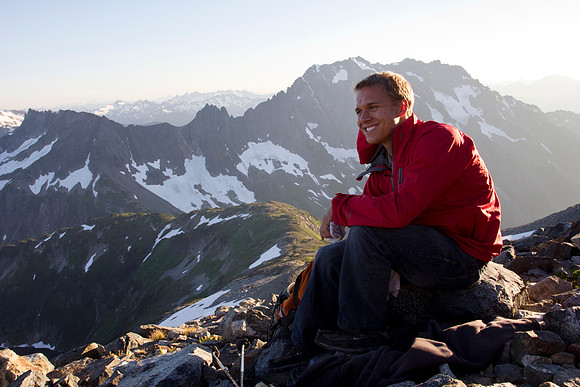 Hiker Portrait in the Cascades