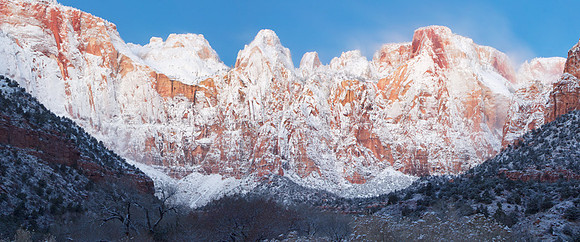 Frozen Towers of the Virgin