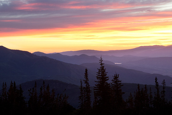 Sunrise Layers, Mt. Timpanogas, utah