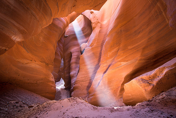 Beam of Light, Robbers Roost, Utah