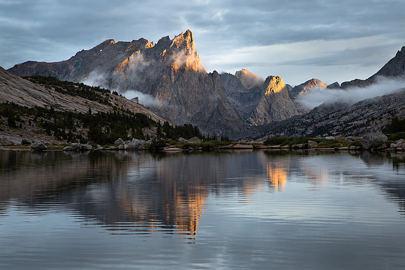 Warbonnet Sunrise, Wind River Range, Wyoming