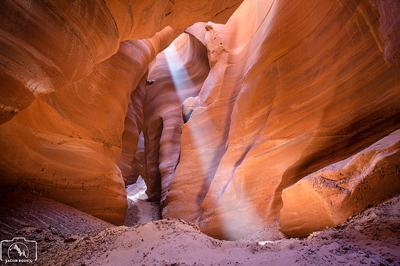 Beam Of Light, Robbers Roost Utah