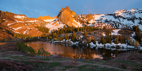 Sundial Sunset Panorama, Utah