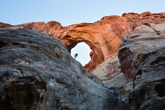 Rappeller, Capitol Reef National Park, Utah