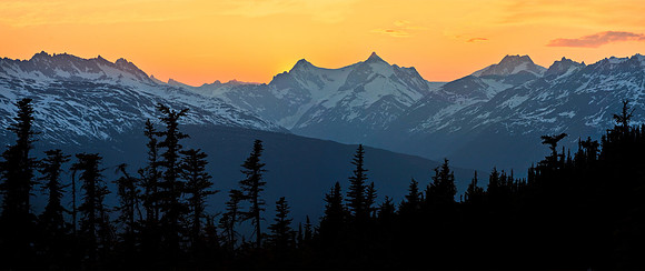 Coastal Range Sunset, Alaska